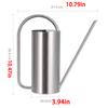 Watering Can Indoor Plants  Metal Stainless Steel Watering Can Pot with Long Spout for Indoor House Plants Bonsai Outdoor Garden