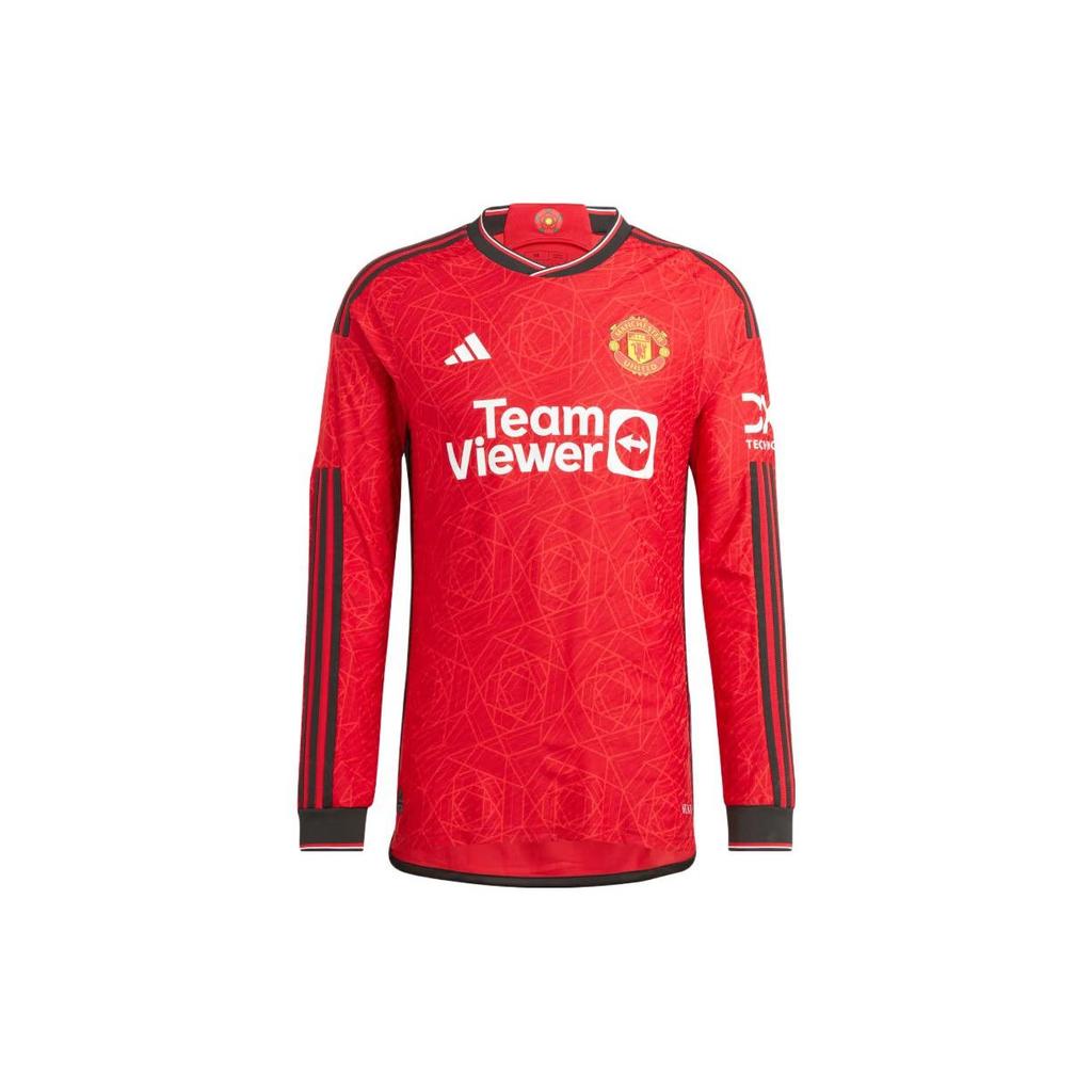 Adidas Manchester United 23/24 Long Sleeve Home Authentic Jersey IP1728
