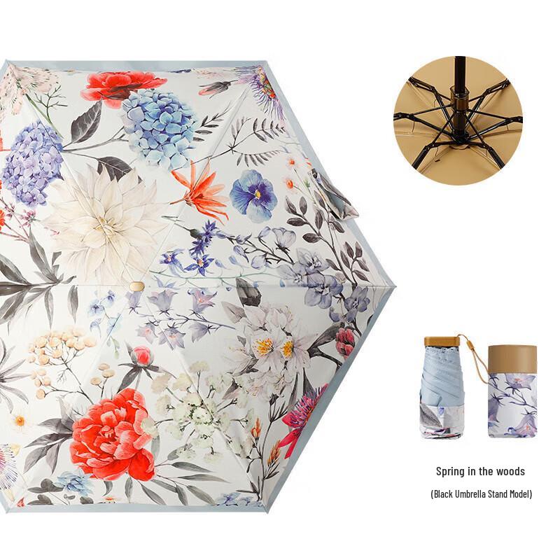

Xu Qing Compact Flat Six-Fold Dual-Use Umbrella