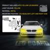 For BMW F30 F31 LCI 330i 340i 320i 328d 328i 330e Angel Eye DRL LED Board Amber