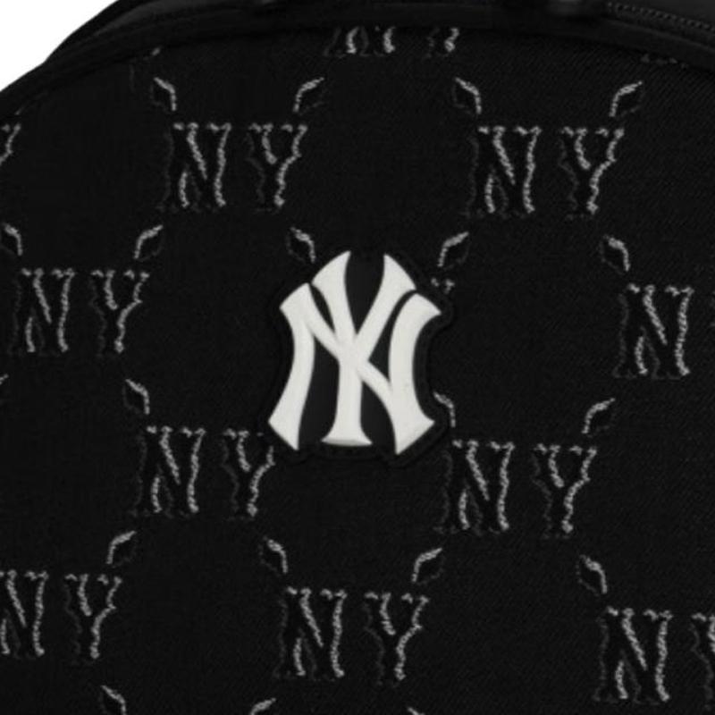 New MLB Polyester Backpack Regular Kids' Black 7ABKMC55N-50BKS