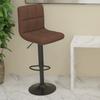 Day and Night - Day and Night Brown Fabric Kitchen Stool