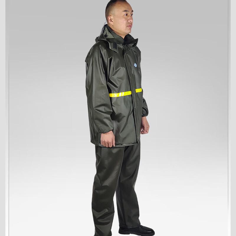 Knitted Fabric Cycling Rain Suit