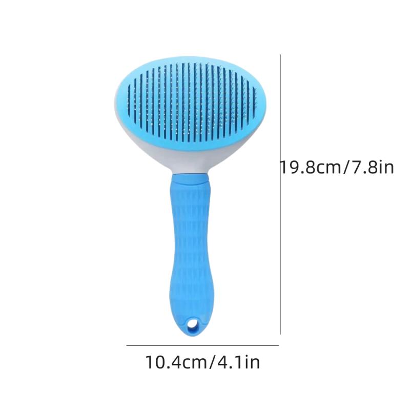 Pet Epilasyon Fırçası Köpek Saç Tarak Paslanmaz Çelik Otomatik Saç Solma Kedi Tarak Pet Temizlik Bakım Malzemeleri