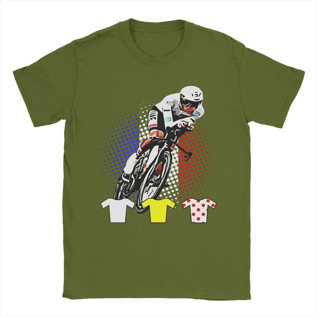 TADEJ POGACAR Cycling Tour De France Winner Humorous Pure Cotton Tees Short Sleeve T Shirt O Neck Clothing XL XL