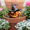 Halloween Garden Courtyard Decoration Ground Plug 2D Stakes Horror Hand/Spider/Skeleton/Pumpkin Signs Card