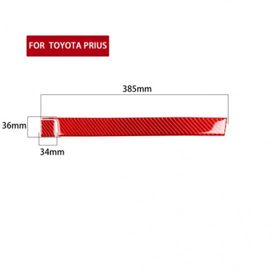 For Toyota Prius 2012-2015 Carbon Fiber Left Drive Co-Pilot Dashboard Cover Trim