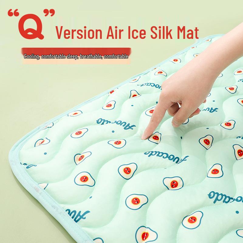 2025 Summer Cooling Mat: Breathable Ice Silk Pad for Bichon Dogs