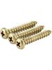 Copper Round Head Self-Tapping Phillips Wood Screw M3-M5 for Furniture Repair