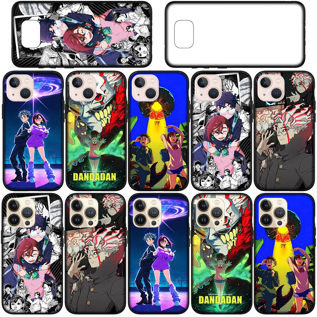 for iPhone 17 16 15 Xiaomi Poco F7 F8 X7 X6 C85 C75 C71 M8 Redmi Note 14 13 12 11 Pro Max 14C 13C A4 Phone Case DAN DA DAN Dandadan Okarun Ayase Momo