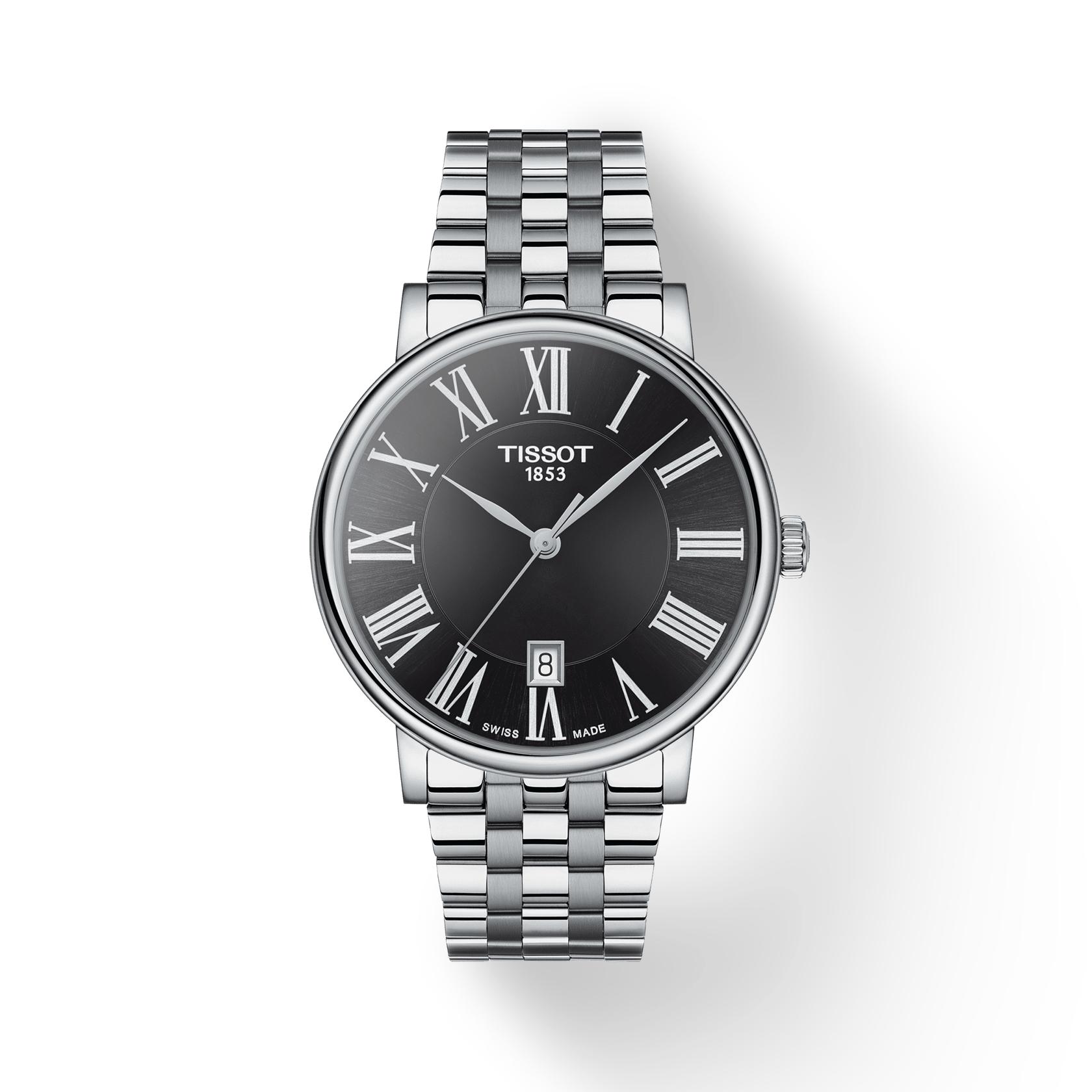 Tissot Stainless Steel black Dial Men s Fashion Watch T122.410.11.053.00 чёрный