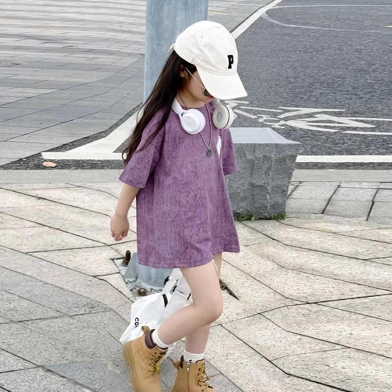 2025 Trendy Girls' Street Style Short-Sleeve T-Shirt