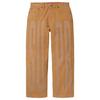 Inset Spellout Baggy Jean Brown