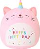 Cat Birthday Squishmallows Cow Unicorn Plush Toy Cute Doll Cartoon Kids Gift