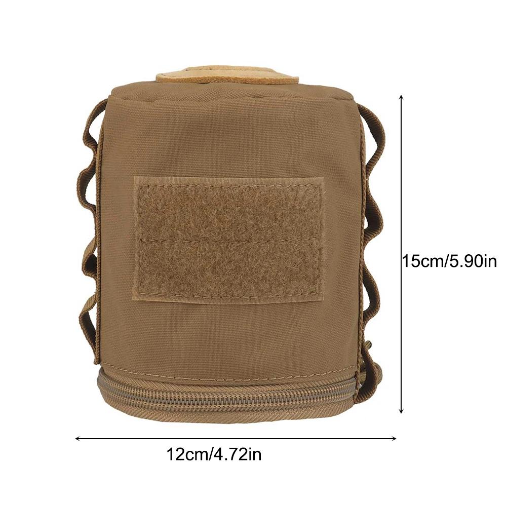 Camping Gas Can Portable Ventilated Propane & Butane Protector Outdoor Gas Case Fuel Cylinder Storage Bag Air Bottle Wrap Sleeve