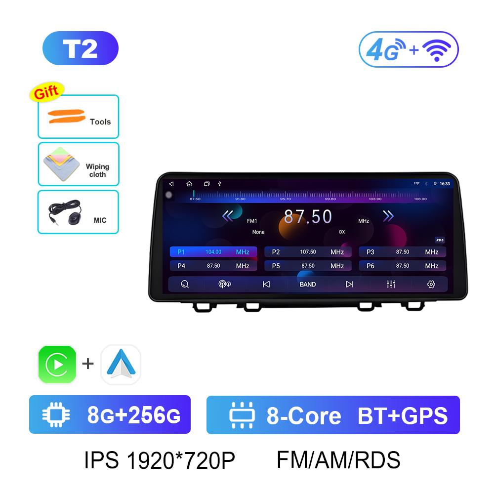 GPS Navigation DSP Stereo for Honda CRV CR-V 2017 2018 2019 2020 - 2022 WIFI 12.3Touch Screen Android Auto Bluetooth Accessories