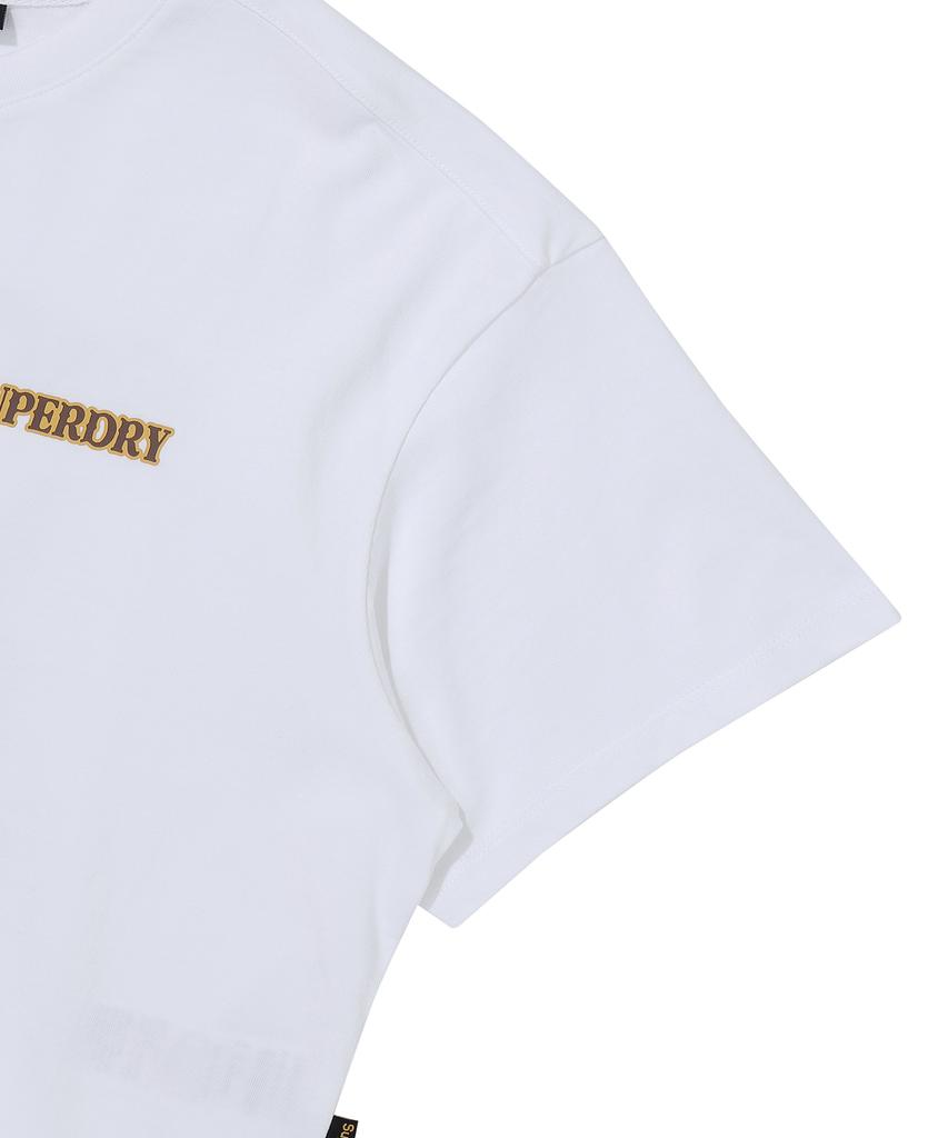 Syupeodeulai W Palm Surfer T-Shirt White