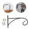 Bracket for Hanging Plants, Wall Mount Flower Baskets And Wind Chimes