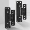 Zinc Alloy Adjustable 2D Invisible Hinge for Narrow Frame Ecological Doors
