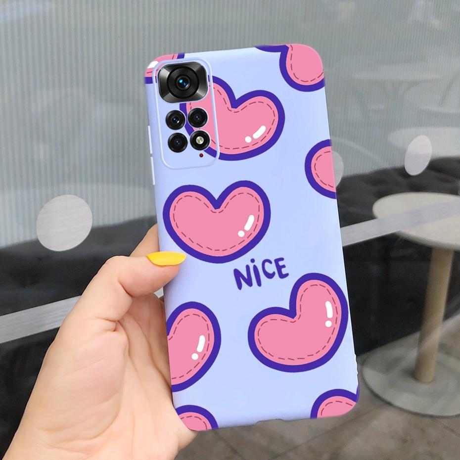 For Xiaomi Redmi Note 11 Pro Case Redmi Note 11 11S 4G Lovely Pattern Jelly Silicone Soft Cases Cover For Redmi Note11 S 11 Pro