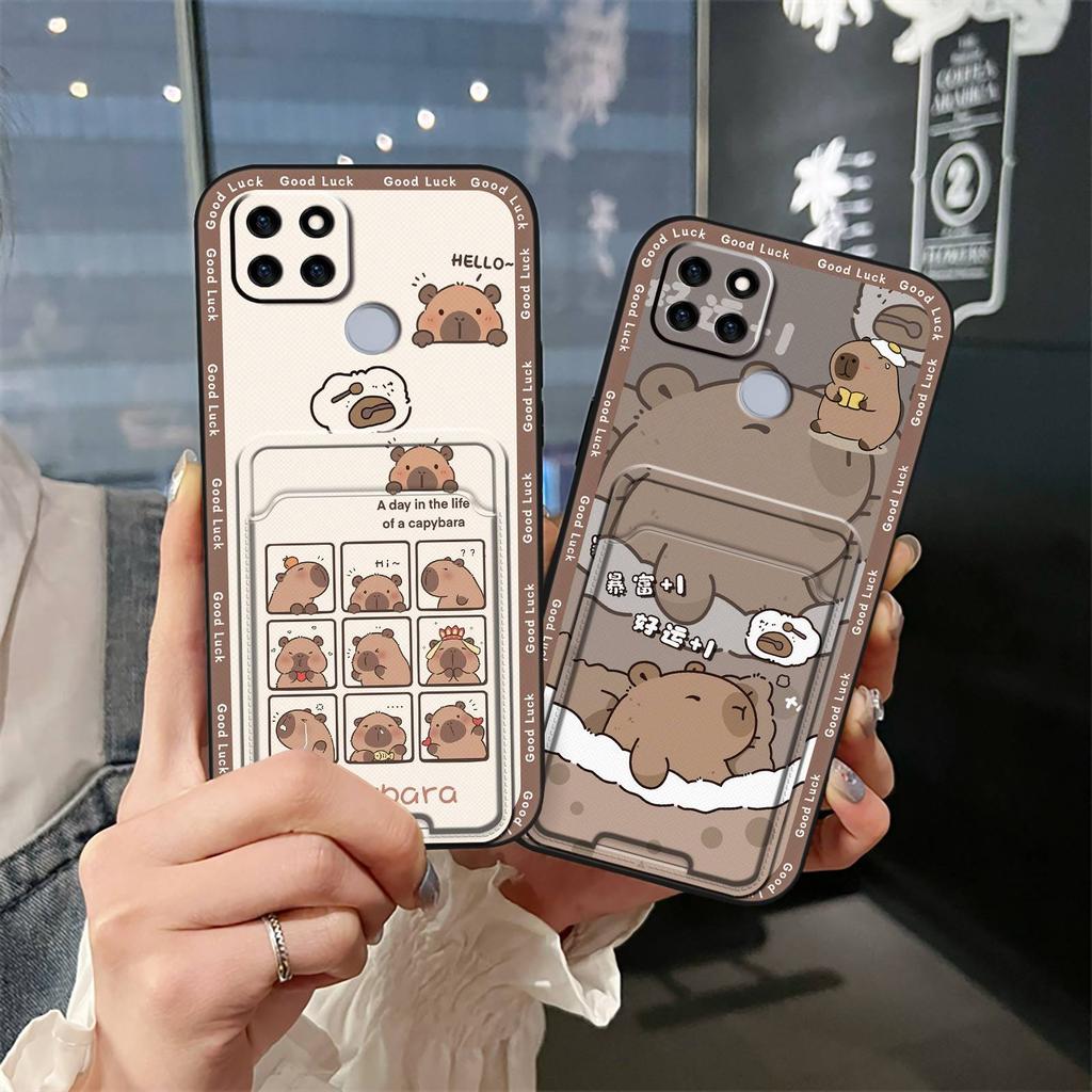 Anti-knock Soft Case Phone Case For OPPO Realme V3/Q2i Back Cover Anti-dust Cute Durable Waterproof Fashion Design Cover