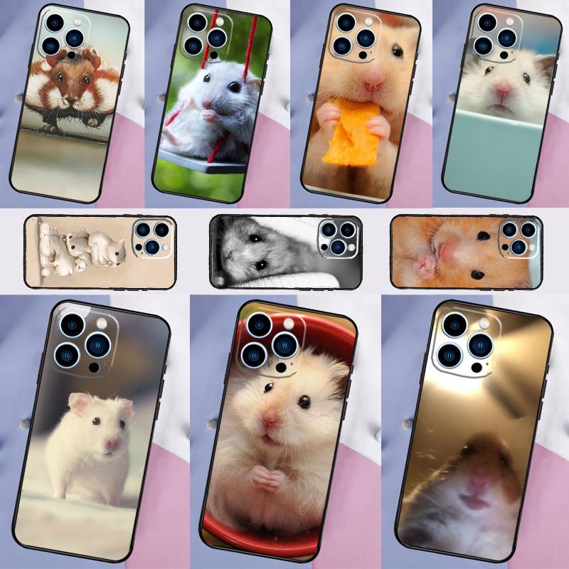 Cute Lovely Pet Hamster Cover For OPPO Reno 14 Pro 10 11 12 13 14F 13F 12F 11F 7 8 Lite OPPO Find X9 X6 X5 X8 Pro Case