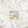 Gold Hand-Polished Titanium Steel Birthday Number Pendant Necklace & Bracelet Accessories