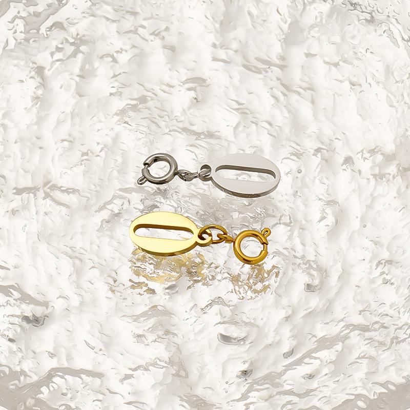 Gold Hand-Polished Titanium Steel Birthday Number Pendant Necklace & Bracelet Accessories