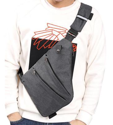 Multifunctional Concealed Tactical Storage Gun Bag Holster Men's Left Right Nylon Shoulder Bag Anti-Theft Bag Chest Bag Hunting
