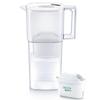 Brita Water Purifier Pitcher Capacity 1.15L (Total 2.2L) Includes 1 Refill Maxtra Pro Cartridge Fits Refrigerator Compact Suitable Single Living PFOS