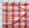 Soimoi Check Print,  Cotton Cambric, Quilting Fabric Sold by The Yard 42 Inch Wide, Medium Weight Cotton Fabric, Sewing  Supplies,Baby
