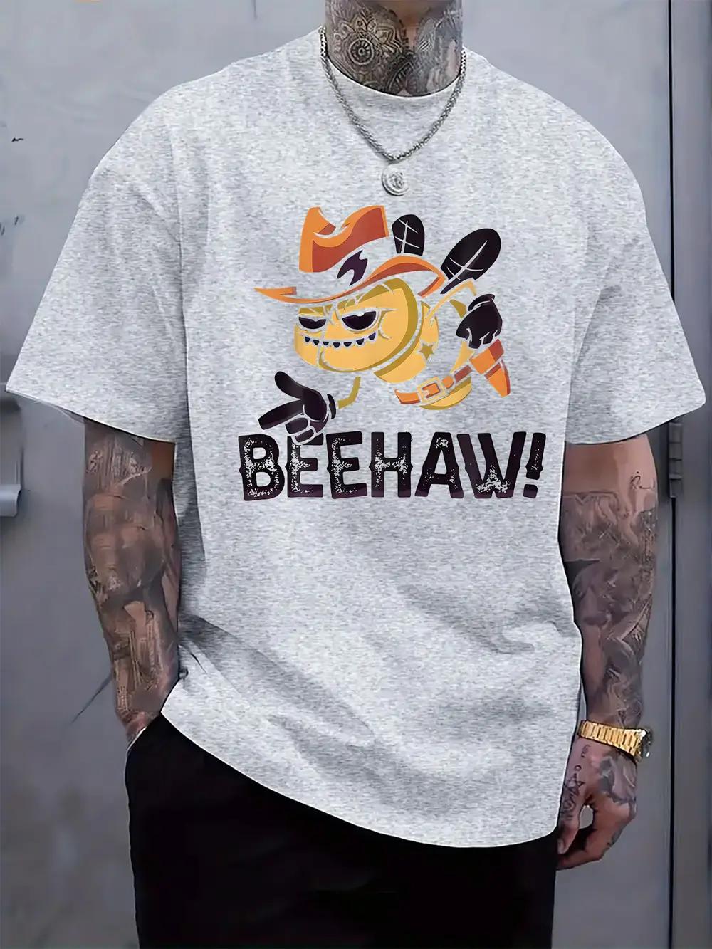 Casual Bee Graphic T-shirt - Short Sleeve M
