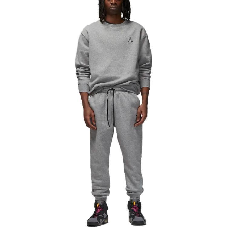 Jordan Knitted Sweatpants Men's Gray DQ7340-091