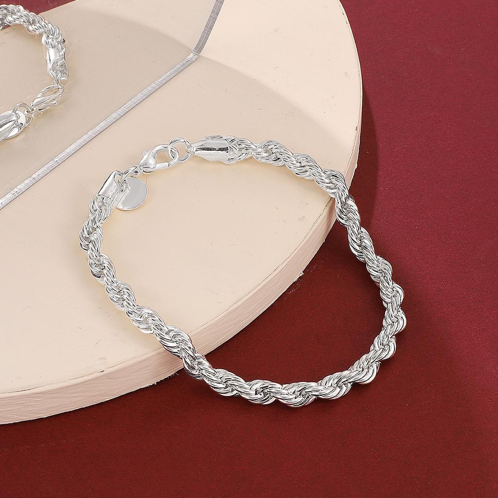 New fashion simple chain bracelet men's spring and summer Korean version personality cool versatile Internet celebrity accessories jewelry