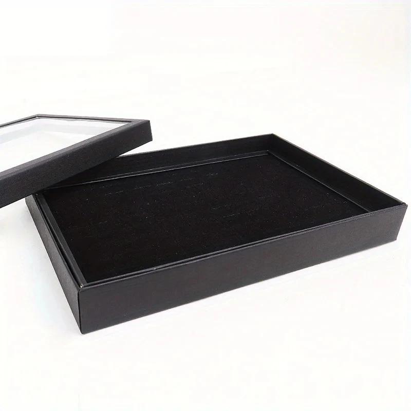 Ring Storage Box Display Box Can Effectively Store And Showcase Ring Accessories With 100 Slots