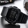 SANDA G Style Ceasuri Albe de Modă pentru Femei Ceas Digital LED pentru Ceas Feminin Ceas Sport de Încheietură pentru Doamne Impermeabil Relgio mulher