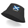 Scotland Flag Print Bucket Hat Cozy Sun Hat Simple Bucket Hat Man Hip Hop Bucket Hats Ideal Choice For Men And Women Bob Homme