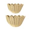 Hanging Basket Wall Decor for Organizing Wall Hanging Flower Basket Woven Wall Storage Baskets for Farmhouse Bathroom Sundries