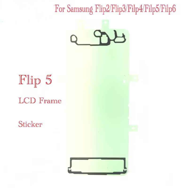 Samsung Galaxy Z Flip 2 3 4 5 6 Arka Pil Arka Kapak Gövdesi Su Geçirmez Mühür Etiketi Yapıştırıcı Bant