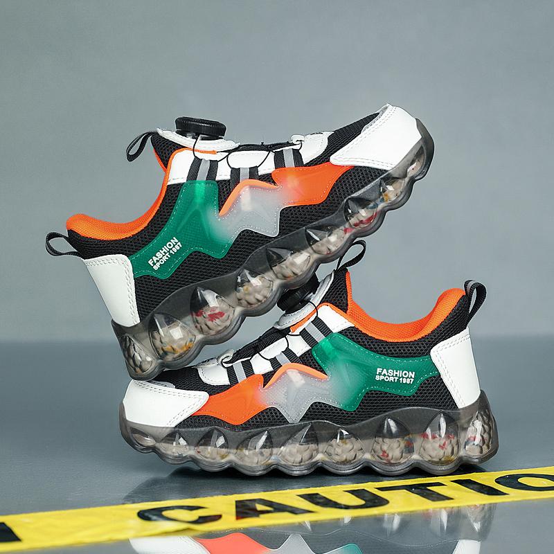 Boy/Girl's Mesh Is Breathable and Super Light, Non -slip and Wear -resistant Sneakers