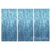 3Pcs Silver Foil Fringe Curtains 10 Colors Metallic Rose Gold Tinsel Streamer Curtains for Birthday Wedding Party Backdrop Decor