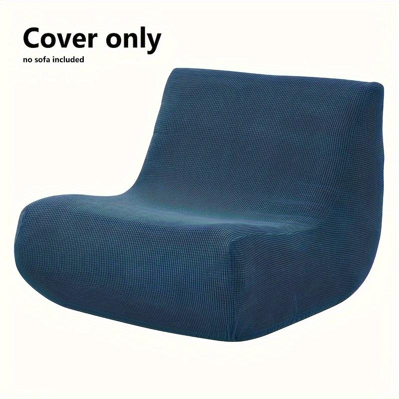 1Pc Stretch Sofa Slipcover Armchair Cover Jacquard Lazy Armless Chair Protector Cover For Bedroom Office Living Room Home Decor