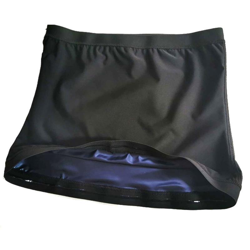 Silikon Anti-Rutsch Taillentrainer: Schweißtreibender blauer Yoga Bauchwickel & Körperformgürtel