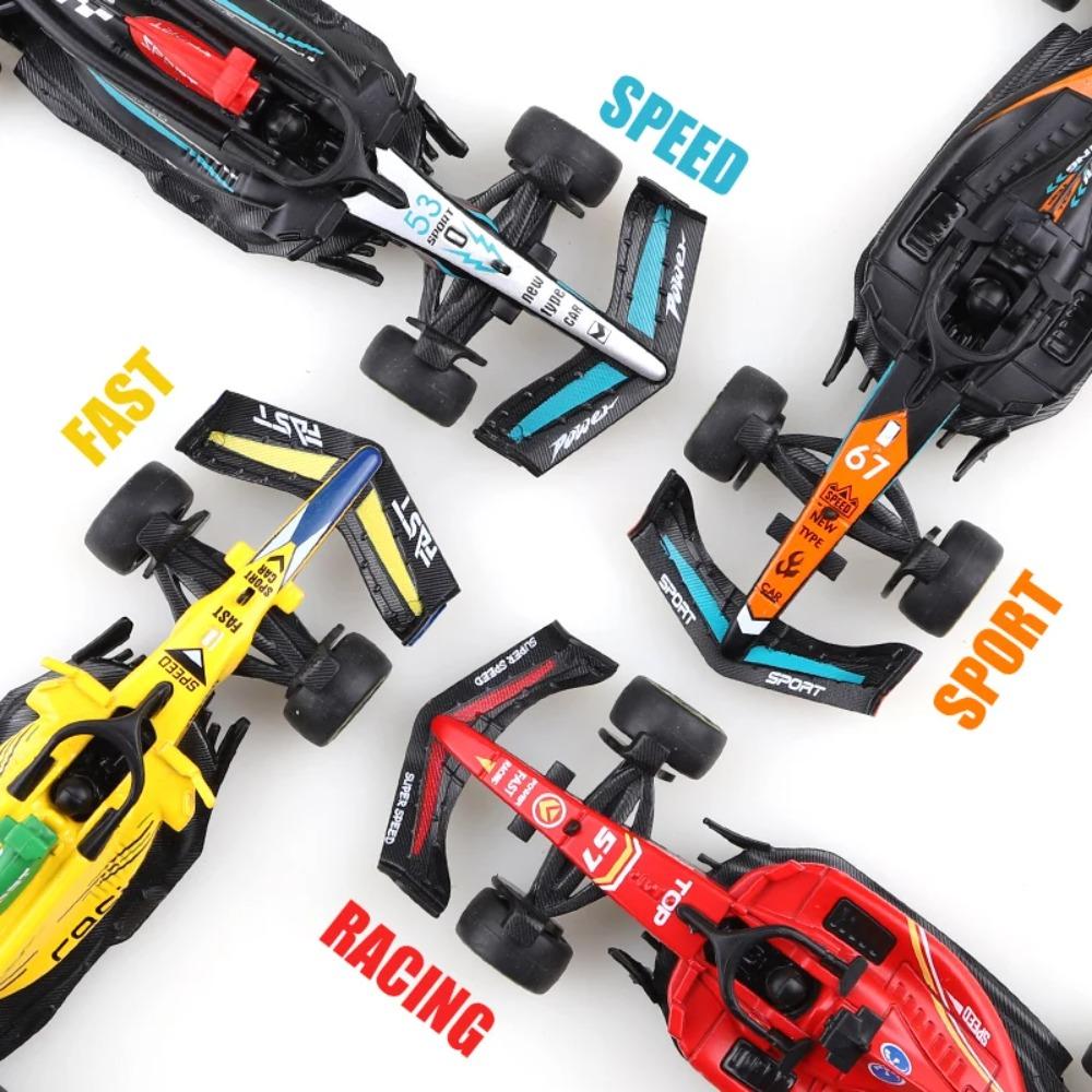 (Eingetütet) 1.43 Legierungsmodell Rennwagen Spielzeug, Exquisiter Formel-Legierungs-Rückzieher-Rennwagen, Kinderspielzeug, Bestes Geburtstagsgeschenk.
