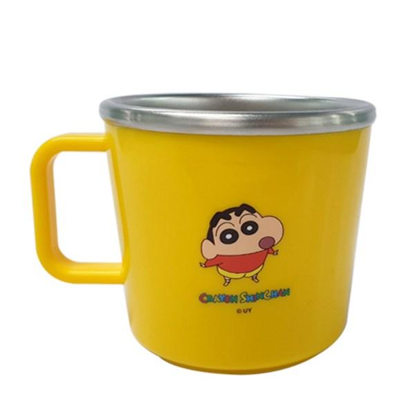 Leburn Crayon Shin-chan protiskluzový nerezový kalíšek, smíšené barvy, 1 kus