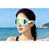 New Adult Large-frame Electroplated Colorful Swimming Goggles, Silicone Anti-fog, Waterproof, High-definition, UV Protection