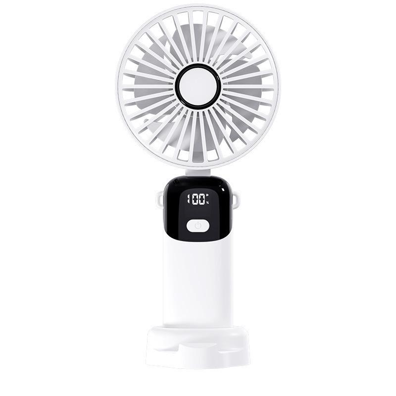 Rechargeable Long-Lasting Handheld & Neck-Hanging Mini Fan for Desktop, Office, Dormitory, or Outdoor Use
