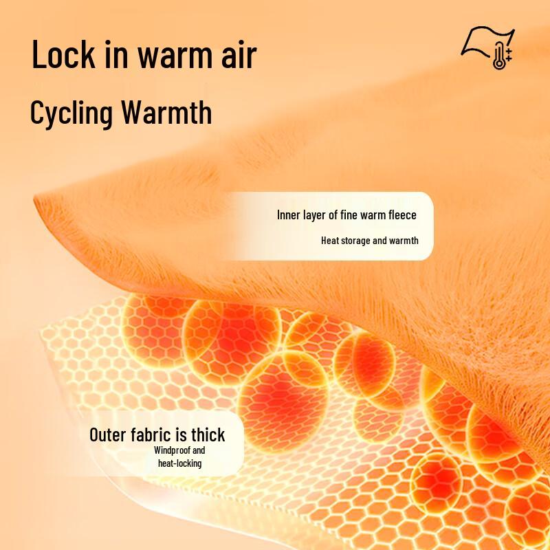 MINISO Men's Winter Sherpa Lined Hooded Pullover