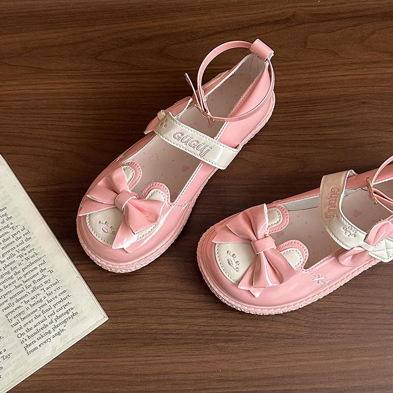 

Fashion New Chinese Flat New Mary Jane Shoes Women s Singles 40 розовый