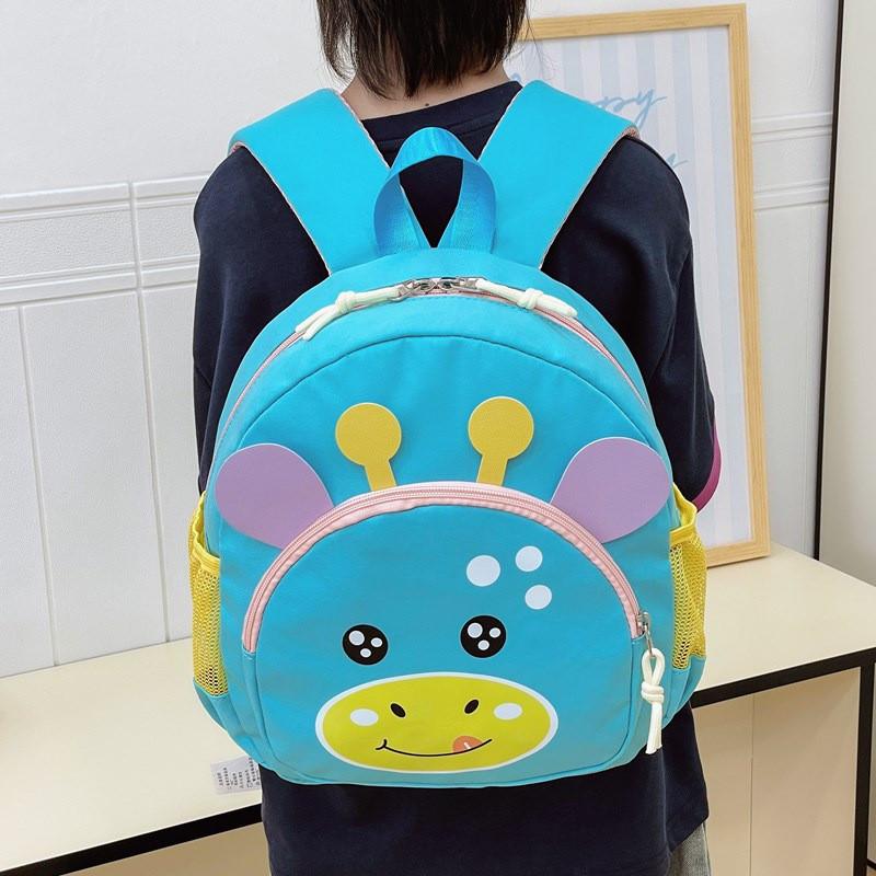 Kids Toddler Backpack With Durable Nylon And Animal Prints For Preschool And Early Learning
